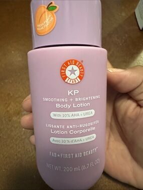 First Aid Beauty KP Smoothing + Brightening Body Lotion — Pink